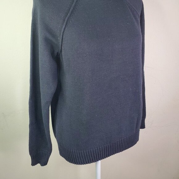 Karen Scott Womens Black Cotton Turtleneck Sweater XS - Picture 2 of 11